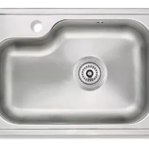PILETA ACERO INOX.MI PILETA SIMP 68X41X21 802E