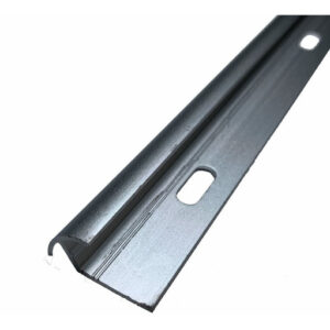 PERFIL PVC CUARTA CAÑA GRIS CLA. 9/2,44M