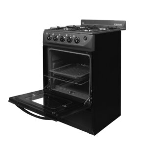 COCINA ESKABE C/HOR. MULT.GAS NEGRA 52CM