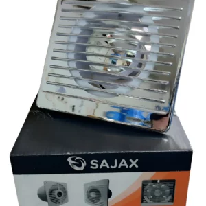 EXTRACTOR PARA BAÑO 4' SAJAX Frente Cromo