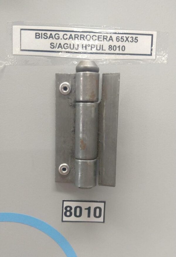 BISAGRA CARROCERA 65X35 S/AGUJ H?PUL 8010