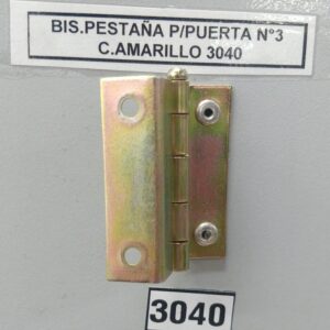 BISAGRA PESTA?A P/PUERTA N?3 C.AMARILLO 3040
