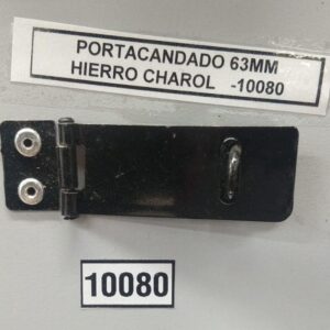 PORTACANDADO 63MM HIERRO CHAROL -10080