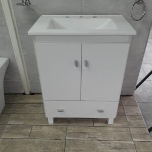VANITORY LOFT PRACT.BCO. 50CM C/MESADA 3AGJ