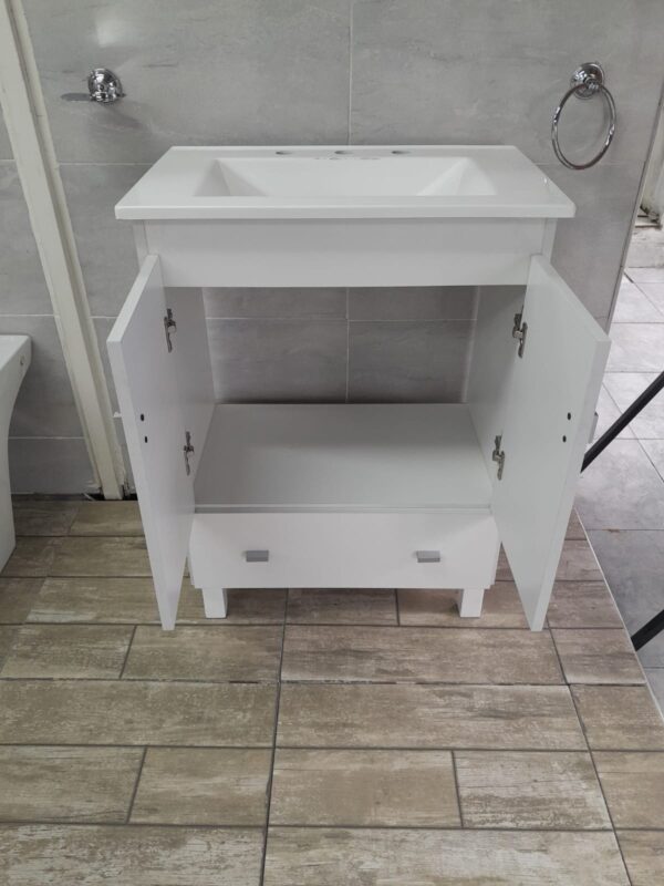 VANITORY LOFT PRACT.BCO. 60CM C/MESADA 3AGJ - Imagen 2