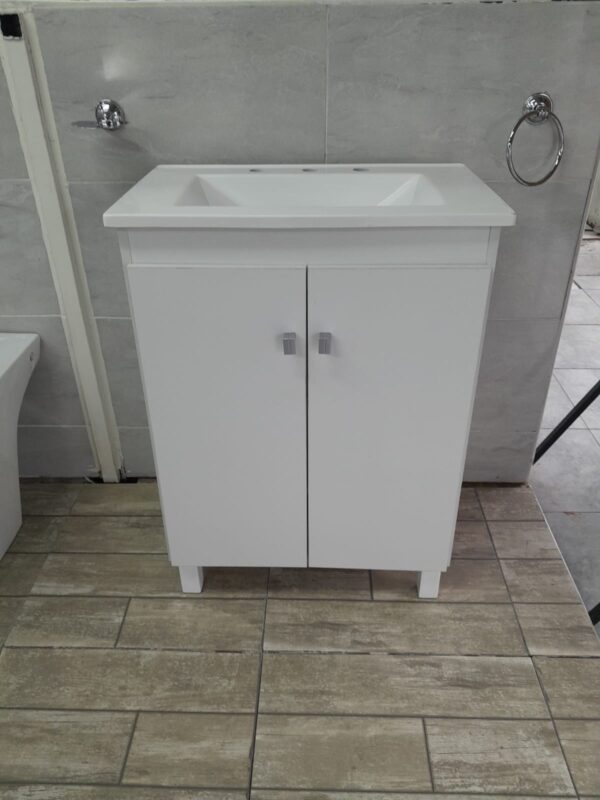 VANITORY LOFT COMUN BCO. 60CM C/MESADA 3AGJ