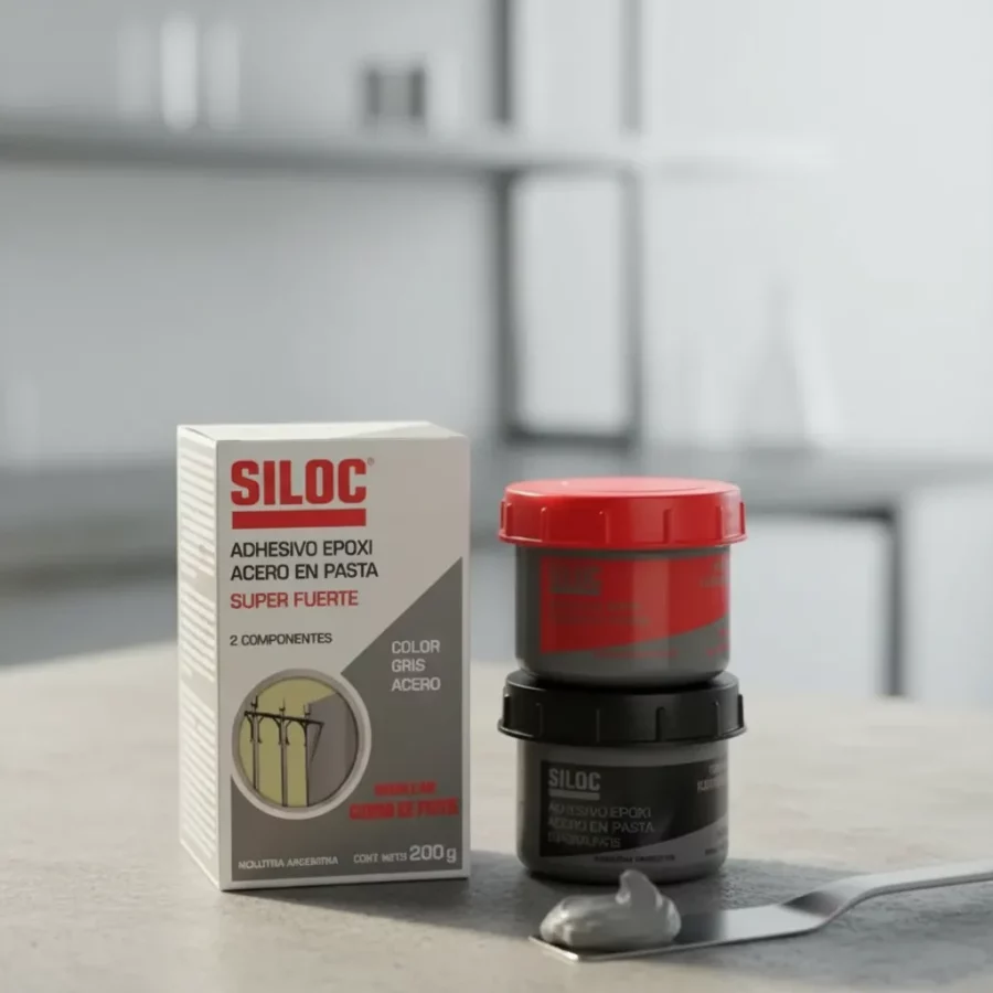 ADHESIVO SILOC EPOXI ACERO EN PASTA -400556