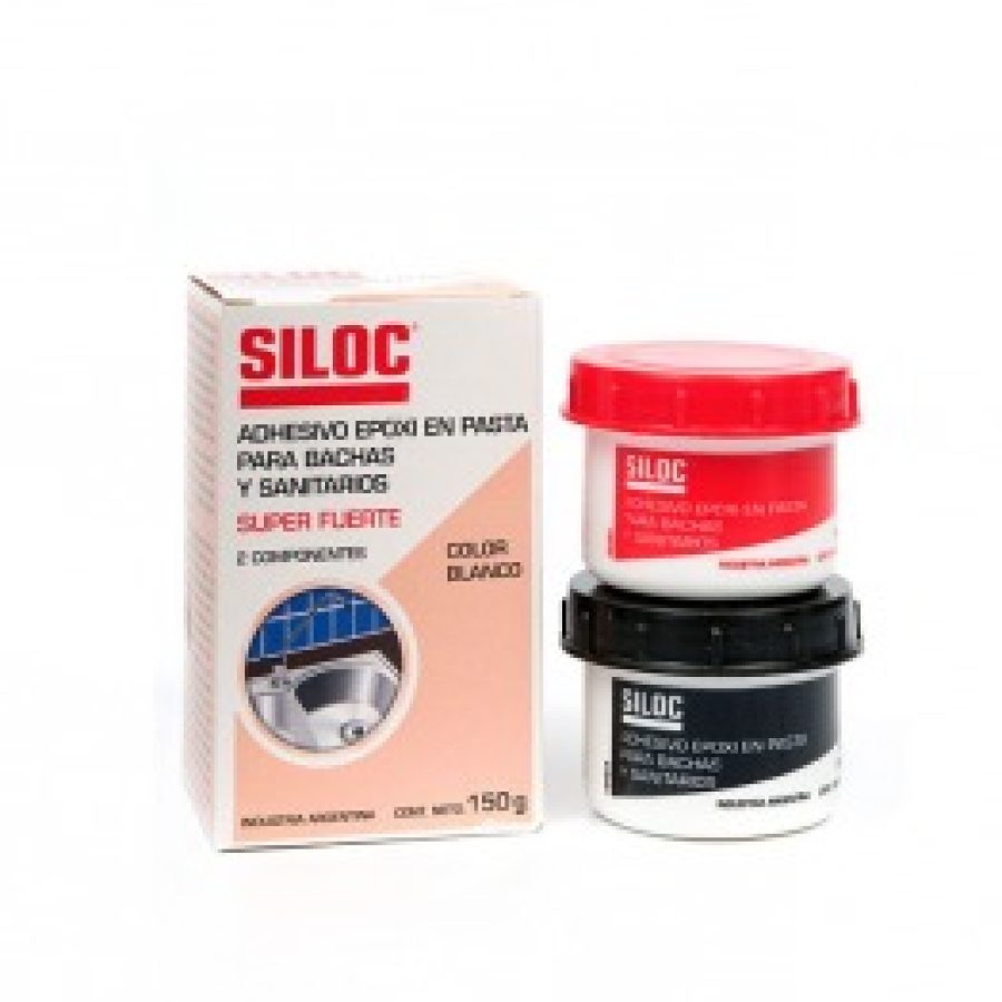 ADHESIVO SILOC EPOXI P BACHAS 150G BCO 400549