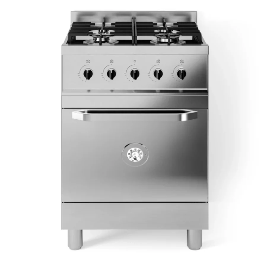 COCINA C HOR VESTA SOLID STEEL 60 CM -456