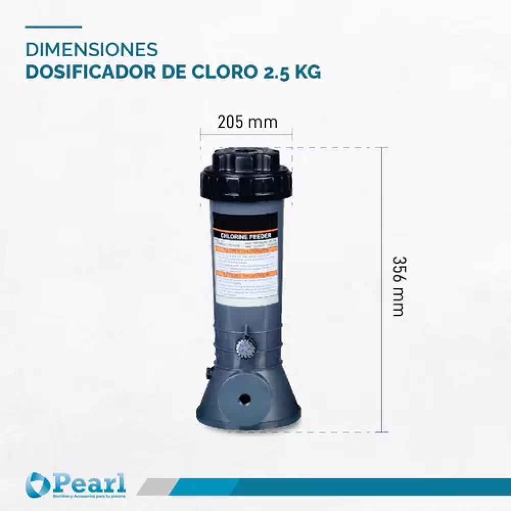 Dosificador Cloro 2.5 kg