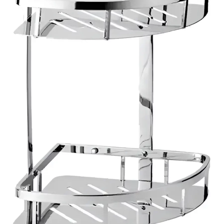 ORGANIZADOR ESQ DOBLE ESTANTE AC.INOX. FW234-2606