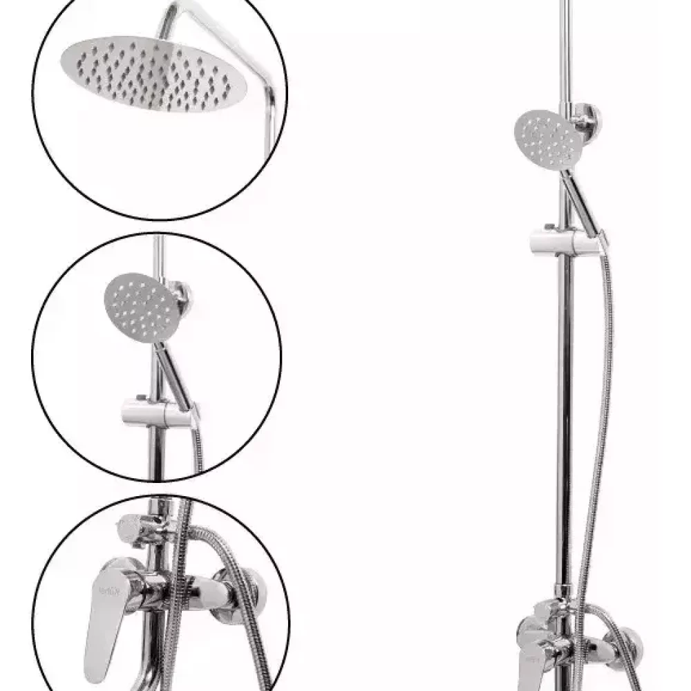 columna ducha Oryx 284a cromo