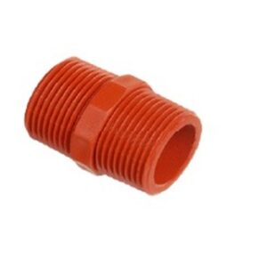 IPS ROSCA C/TUERCA PVC ROJO 1'X3/4