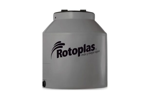 TANQUE ROTOPLAS GRIS PLATA 1000 LTS