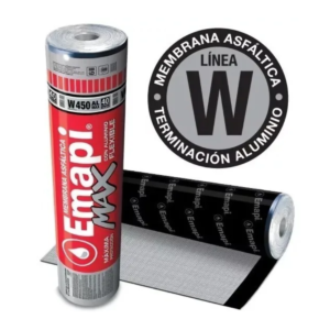 MEMBRANA C/ALUMINIO NRO 4 X 10MT. 30K-W350