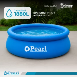 PILETA INFLABLE PEARL 1880 LTS