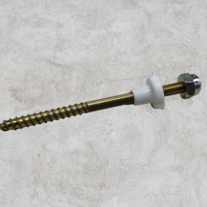 TORNILLO P/INODORO CABEZA CROMADA. 22X80